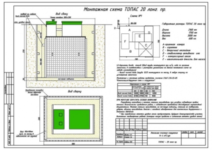 Схема установки