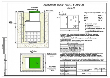Схема установки